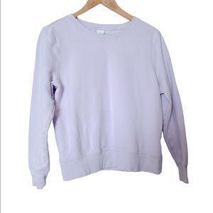 📝 Cute and comfy lilac sweatshirt (pullover) size M.